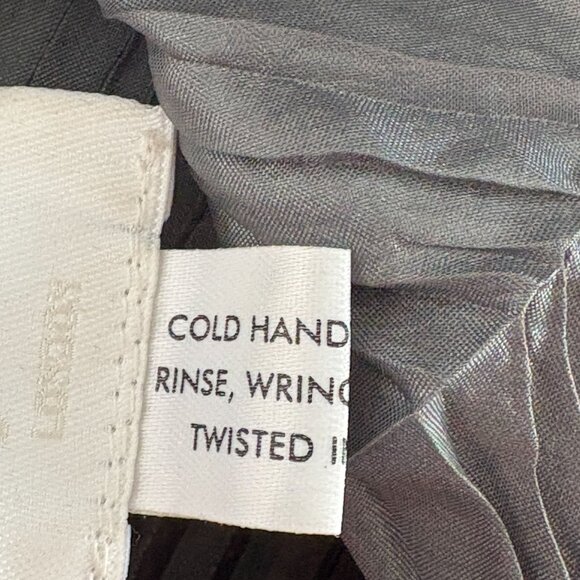 Ray Harris London Crinkle Twist Dress Size OS One Size Artsy Mock Neck - Picture 6 of 11